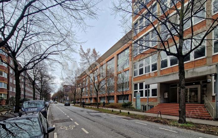 Büro mieten Hamburg-Barmbek-Süd: Bürohaus V, Weidestraße 120 a-b. nahe Hauptbahnhof. Foto 2