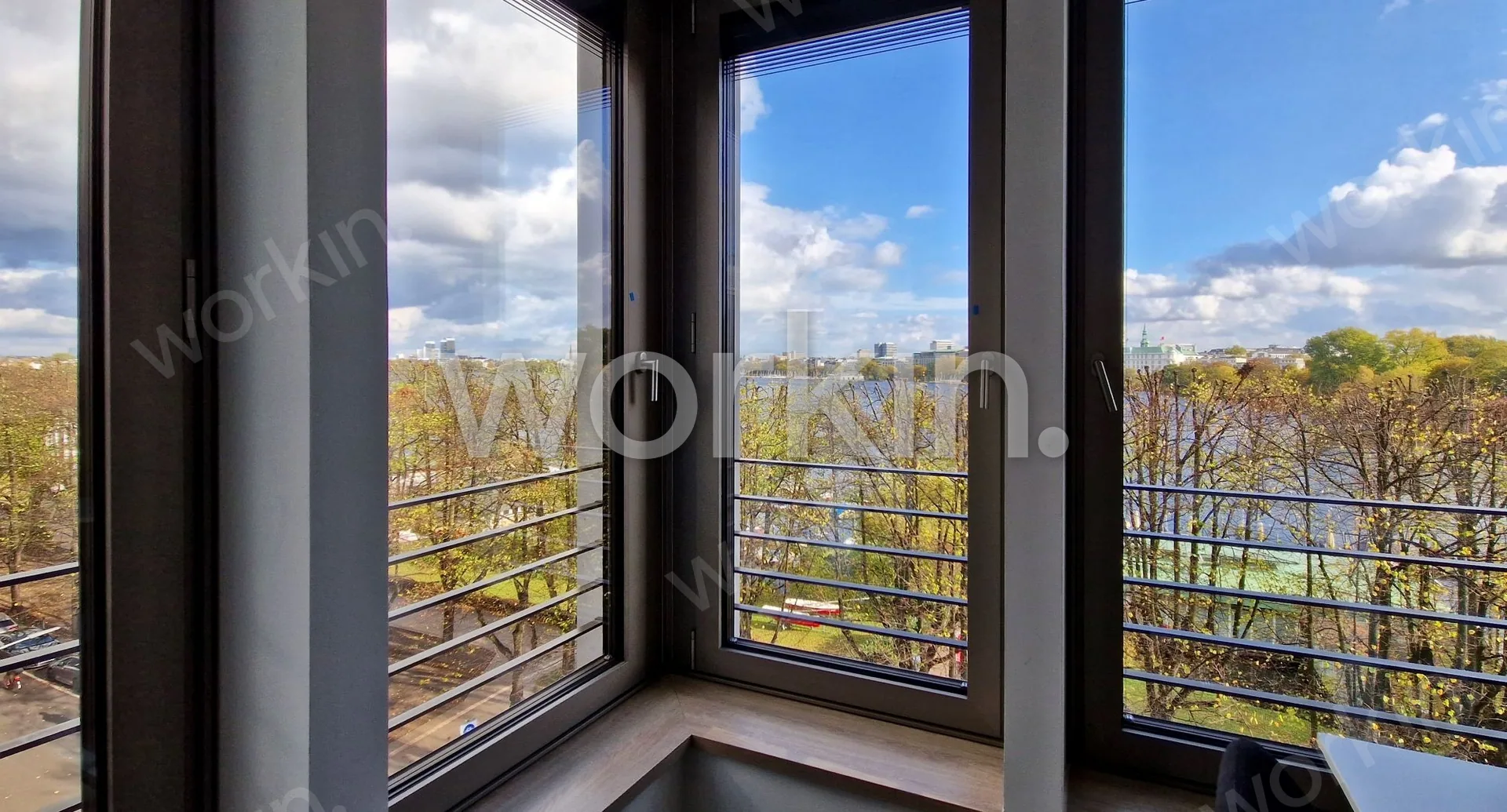 Büro mieten Hamburg-Neustadt: Kontorhaus Alsterufer, Alsterufer 1-3. nahe Stephansplatz. Foto 1