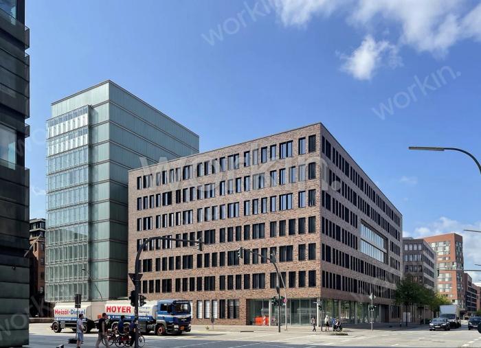 Büro mieten Hamburg-HafenCity: Brooktor, Brooktorkai 18. nahe Hauptbahnhof. Foto 4