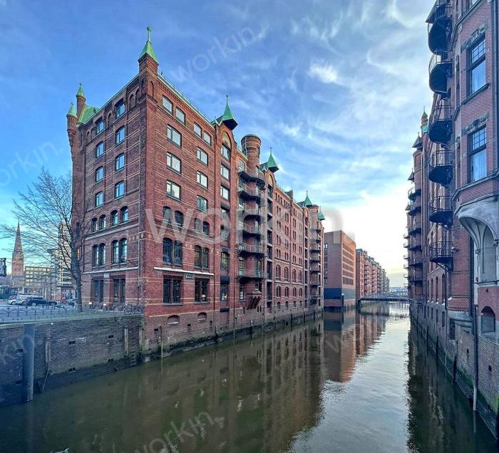 Büro mieten Hamburg-HafenCity: Speicherblock S, Alter Wandrahm 13-15. nahe Speicherstadt