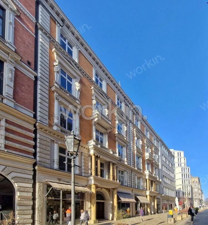 Büro mieten Hamburg-Neustadt: Patrizierhaus, Colonnaden 21. nahe Stephansplatz. Foto 4