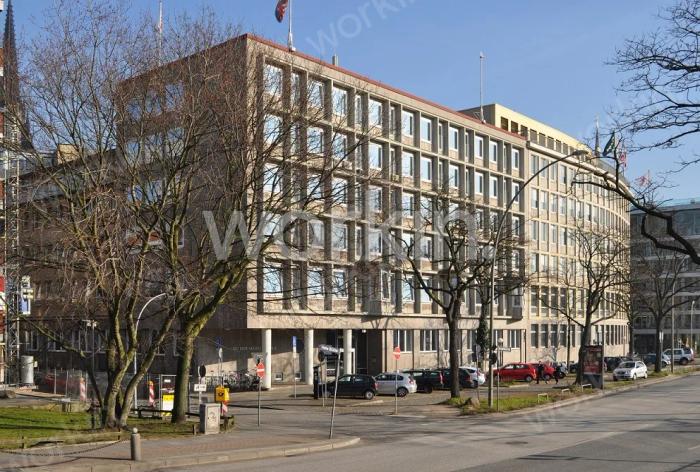 Büro mieten Hamburg-Altstadt (City): Gehrckens Hof, Bei dem Neuen Krahn 2. nahe Hauptbahnhof
