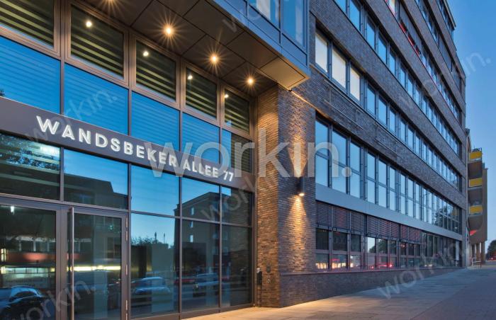 Büro mieten Hamburg-Wandsbek: WA77, Wandsbeker Allee 77. nahe Hauptbahnhof. Foto 2