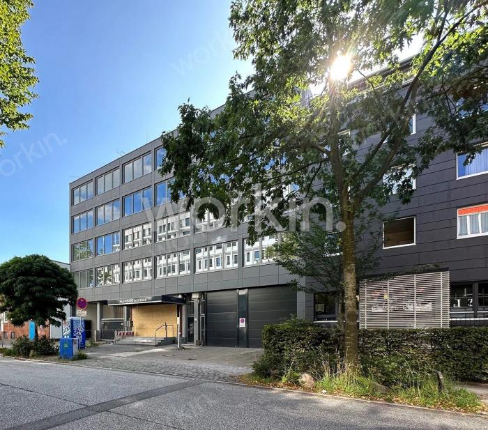 Büro mieten Hamburg-Barmbek-Süd: Bürohaus Mundsburg, Humboldtstraße 57. nahe Beethovenstraße. Foto 2