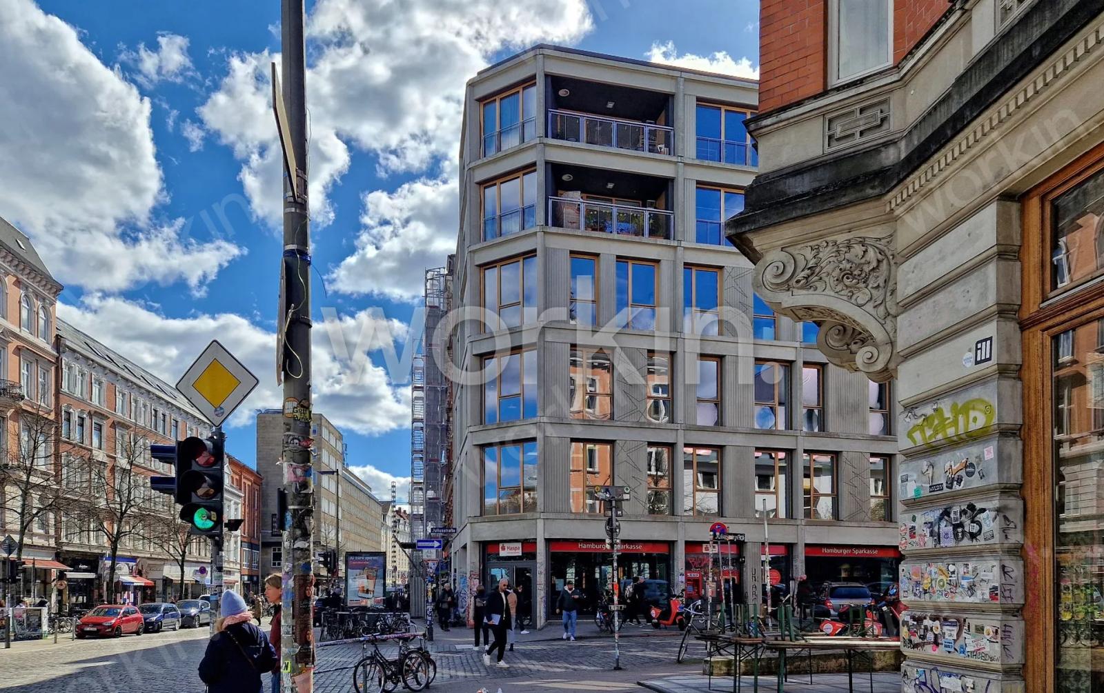 Büro mieten Hamburg-Sternschanze: Blatt 65, Schulterblatt 65. nahe Dammtorbahnhof. Foto 1