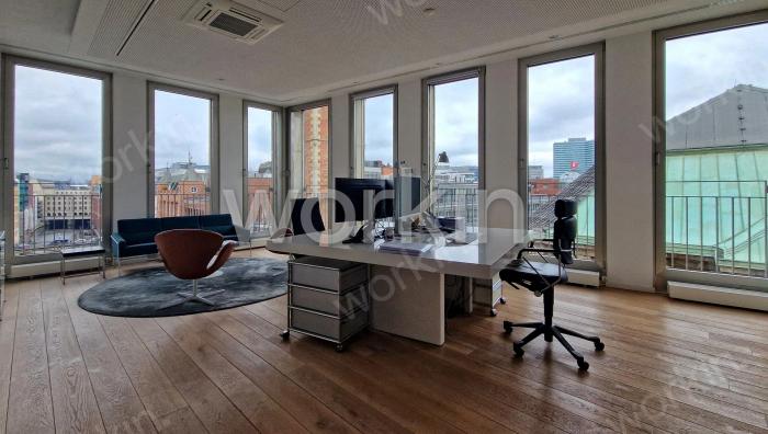 Büro mieten Hamburg-Neustadt: Office Postbrücke, Poststraße 6a. nahe Hauptbahnhof. Foto 5
