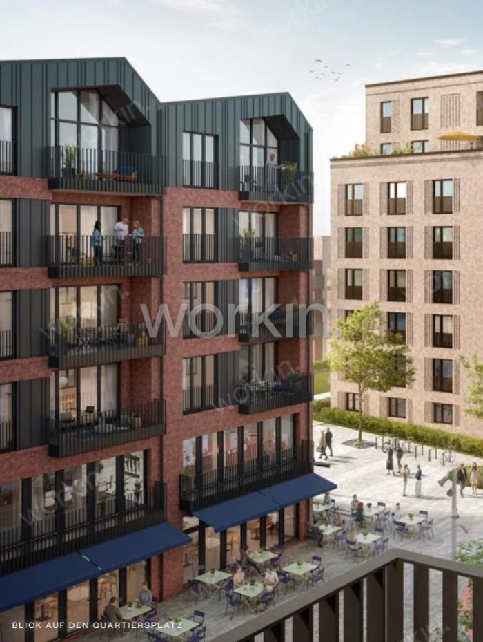 Büro mieten Hamburg-Ottensen: Gustav, Leonore-Mau-Weg 7-13. nahe Bahrenfeld. Foto 4