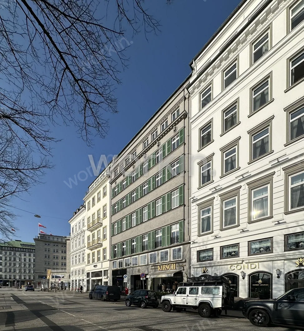 Büro mieten Hamburg-Neustadt: 7/8 Alsterblick, Neuer Jungfernstieg 7-8. nahe Hauptbahnhof. Foto 3