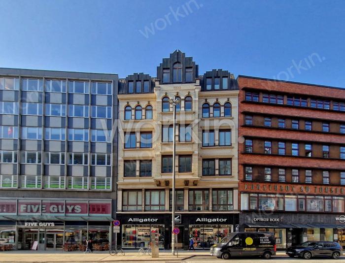 Büro mieten Hamburg-Neustadt: JS 43, Jungfernstieg 43. nahe Hauptbahnhof