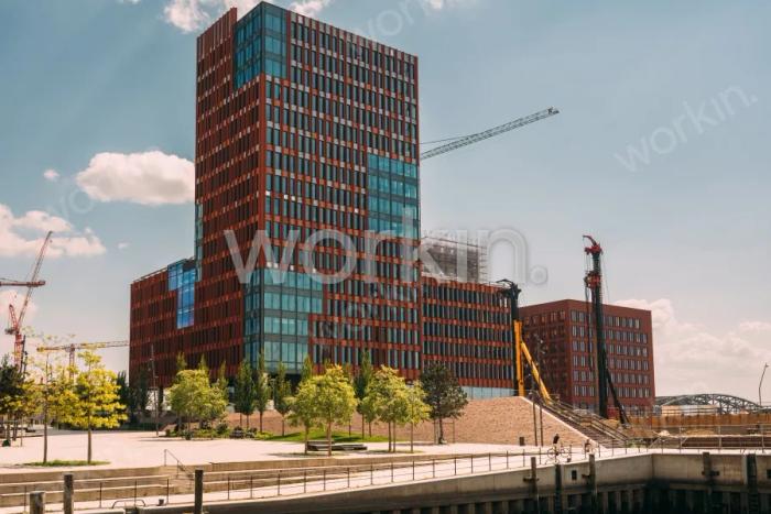 Büro mieten Hamburg-HafenCity: EDGE ElbSide, Amerigo-Vespucci-Platz 2. nahe Hauptbahnhof. Foto 2