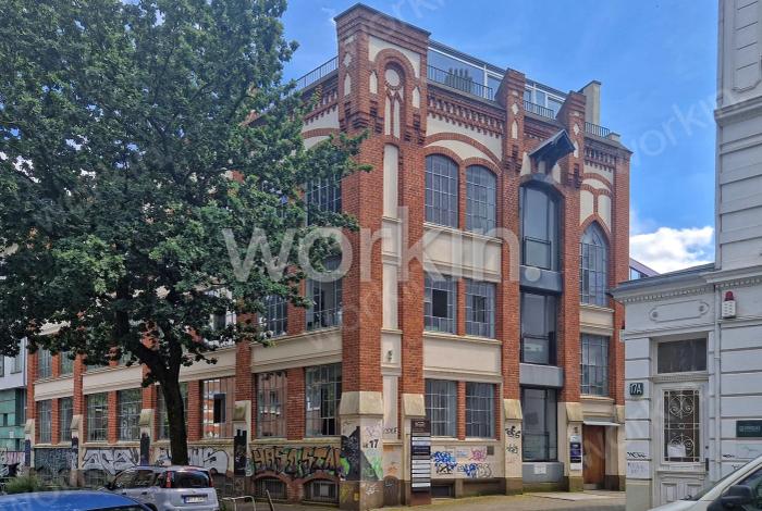 Büro mieten Hamburg-Ottensen: LACKFABRIK OTTENSEN, Holstentwiete 15. nahe Bahnhof Altona
