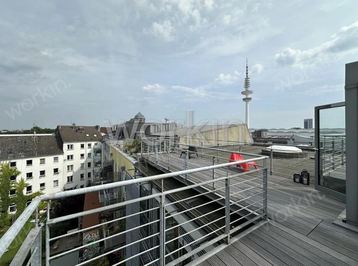 Büro mieten Hamburg-Sternschanze: Truly Schanze, Sternstraße 117. nahe Dammtorbahnhof