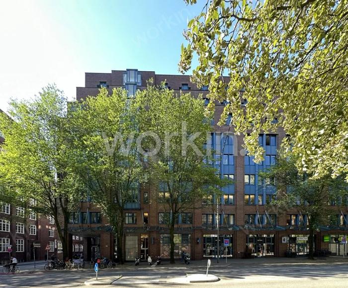 Büro mieten Hamburg-Neustadt: Ansgarhof, Neue ABC-Straße 10. nahe Hauptbahnhof. Foto 2