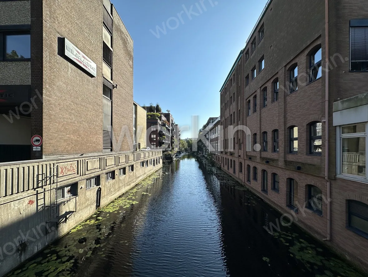 Büro mieten Hamburg-Uhlenhorst: Fleet16, Arndtstraße 16. nahe Beethovenstraße. Foto 1