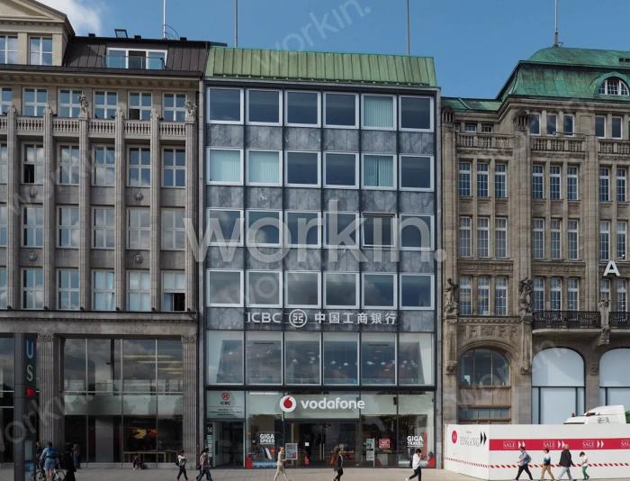 Büro mieten Hamburg-Neustadt: Stieg14, Jungfernstieg 14. nahe Hauptbahnhof