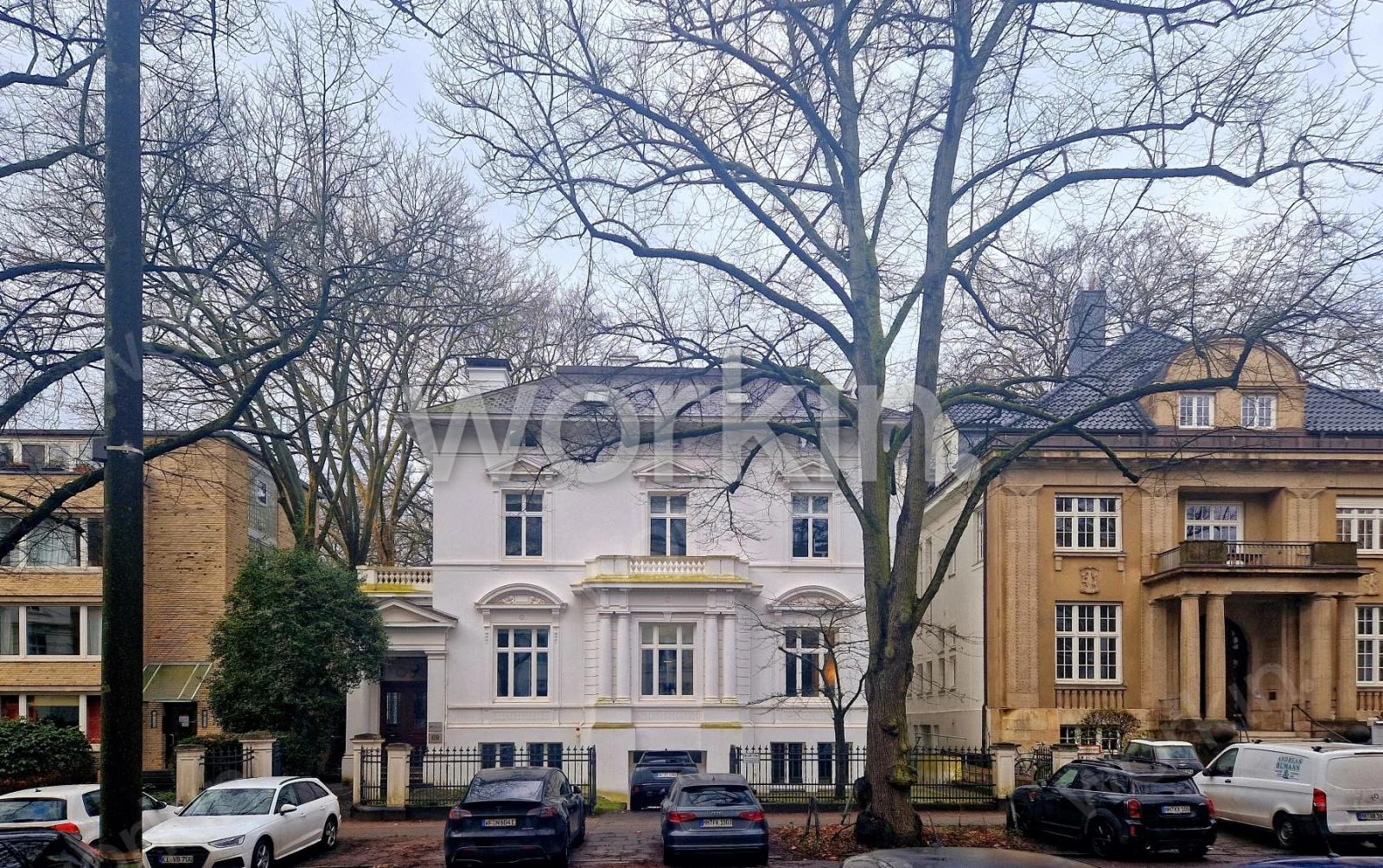 Büro mieten Hamburg-Rotherbaum: Villa Rotherbaum, Heimhuder Straße 69. nahe Hallerstraße. Foto 1