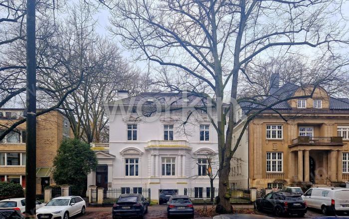 Büro mieten Hamburg-Rotherbaum: Villa Rotherbaum, Heimhuder Straße 69. nahe Hallerstraße