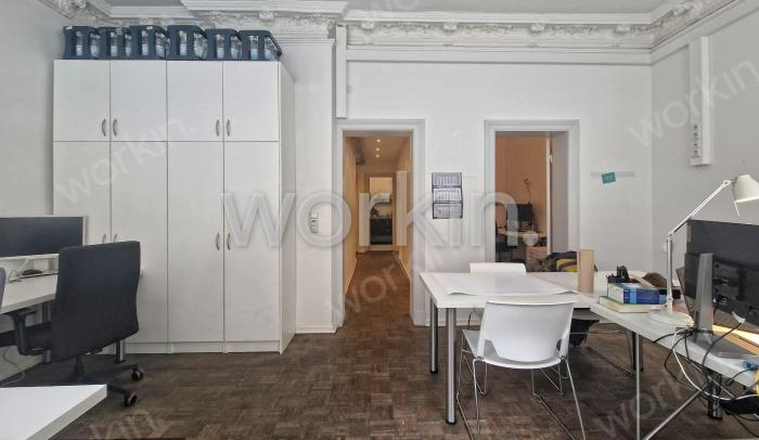 Büro mieten Hamburg-Sternschanze: Altbau Schanze, Kampstraße 9. nahe Dammtorbahnhof. Foto 2