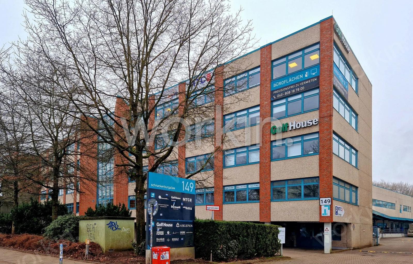 Büro mieten Hamburg-Bahrenfeld: Gewerbehof Stellingen, Schnackenburgallee 149. nahe Lederstraße. Foto 1