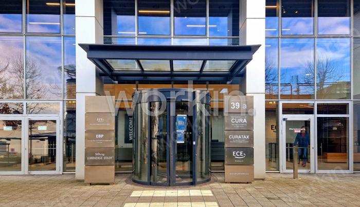 Büro mieten Hamburg-Fuhlsbüttel: Bürohaus Alstertal, Saseler Damm 39 a. nahe Poppenbüttel. Foto 3