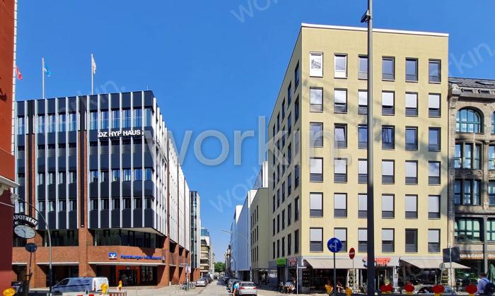 Büro mieten Hamburg-Altstadt (City): Bahnhof Office, Brandsende 2-4. nahe Kunsthalle. Foto 3