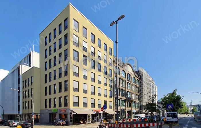 Büro mieten Hamburg-Altstadt (City): Bahnhof Office, Brandsende 2-4. nahe Kunsthalle. Foto 2