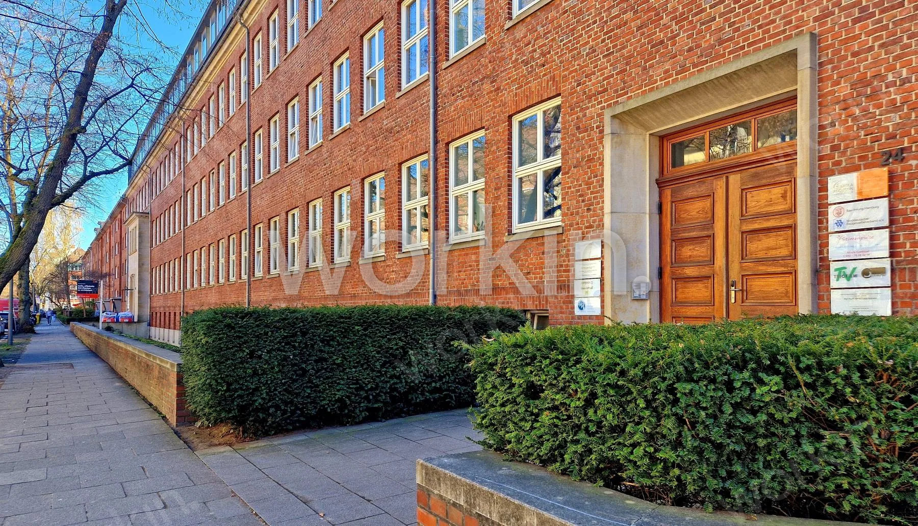 Büro mieten Hamburg-Winterhude: Maihak Haus, Semperstraße 24-26. nahe Hauptbahnhof. Foto 5