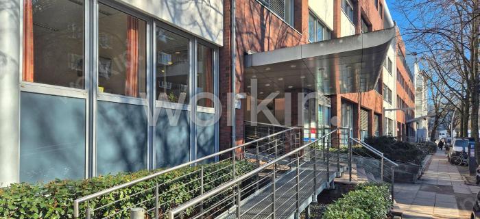 Büro mieten Hamburg-Uhlenhorst: Osterbekhof, Hans-Henny-Jahnn-Weg 49-53. nahe Herderstraße. Foto 2