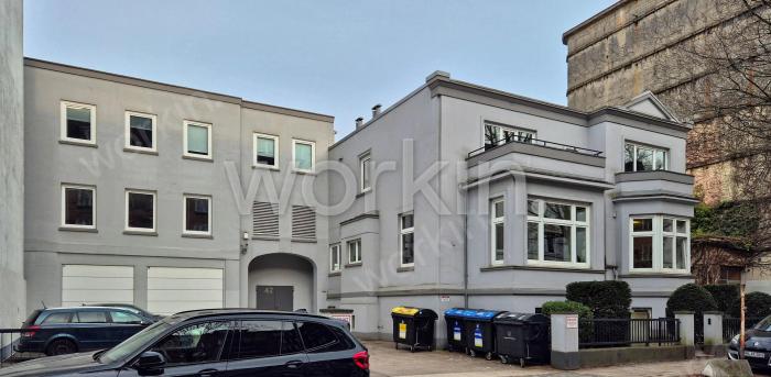 Büro mieten Hamburg-Winterhude: Bürovilla Mühlenkampkanal, Dorotheenstraße 42. nahe Hauptbahnhof